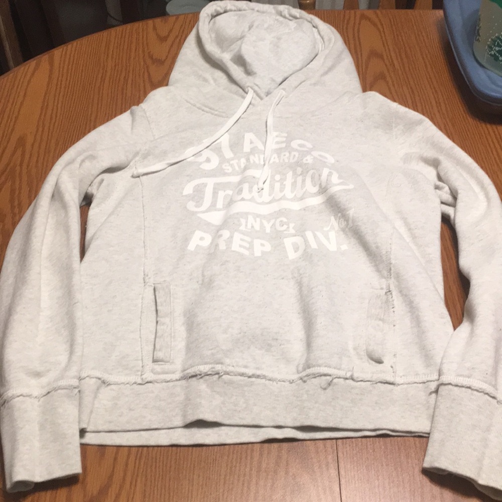 Distressed hoodie